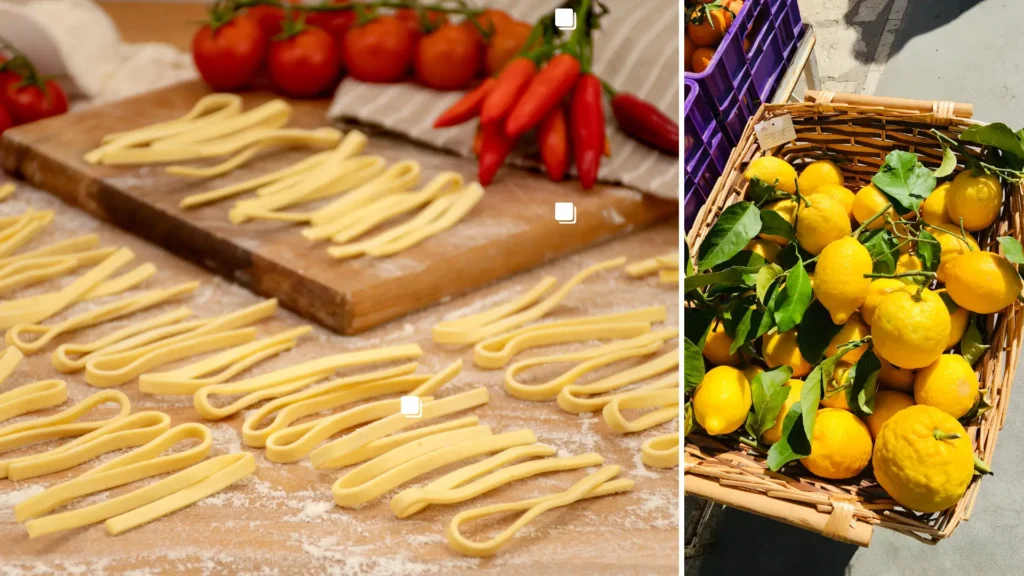 Secret Amalfi Coast | Italy travel planning highlight: Hands-on summer cooking class with Amalfi lemons and pasta