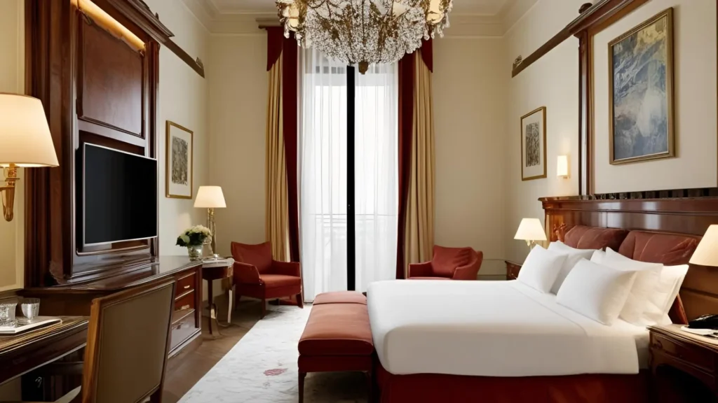 Luxury boutique hotel room in Italy – Elegant decor, plush king bed & 5-star comfort! | Design Your Italy